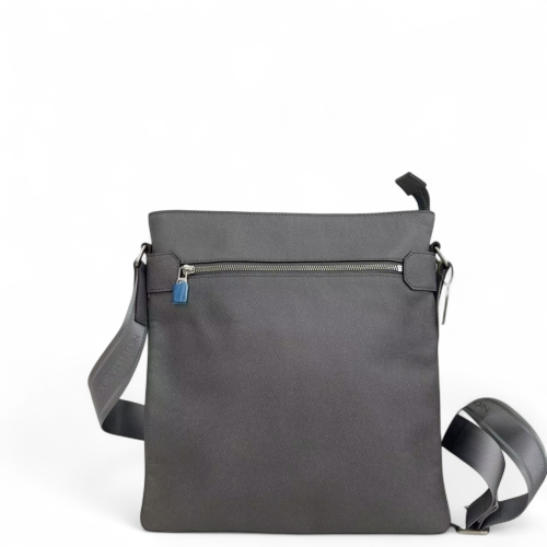 Louis Vuitton Shoulder Bag Calfskin Grey