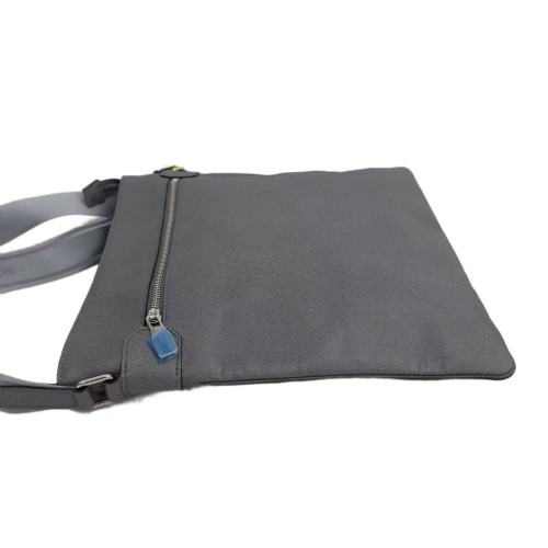 Louis Vuitton Shoulder Bag Calfskin Grey