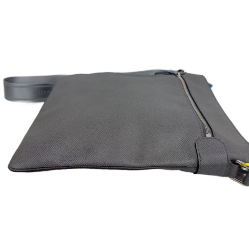 Louis Vuitton Shoulder Bag Calfskin Grey