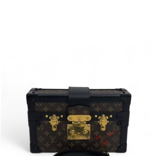 Louis Vuitton Petite Malle Monogram Brown Black