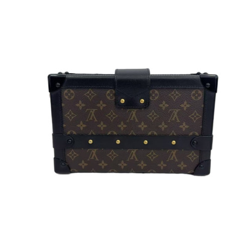 Louis Vuitton Petite Malle Monogram Brown Black