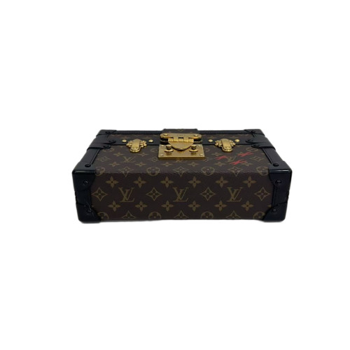 Louis Vuitton Petite Malle Monogram Brown Black