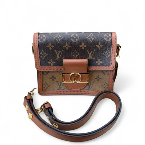 Louis Vuitton Dauphine Mini Reverse Monogram Brown