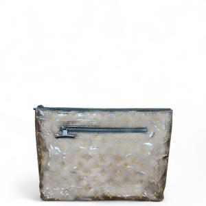 Louis Vuitton Clutch Monogram Transparence Clear