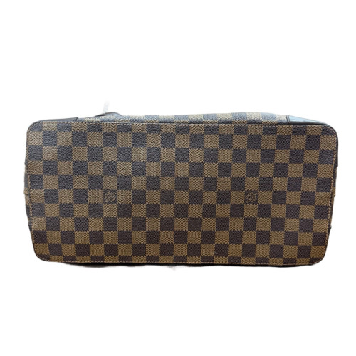 Louis Vuitton Tote Bag Damier Ebene Dark Brown