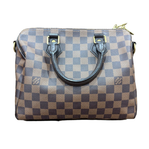 Louis Vuitton Speedy Bandouliere 25 Damier Ebene Brown