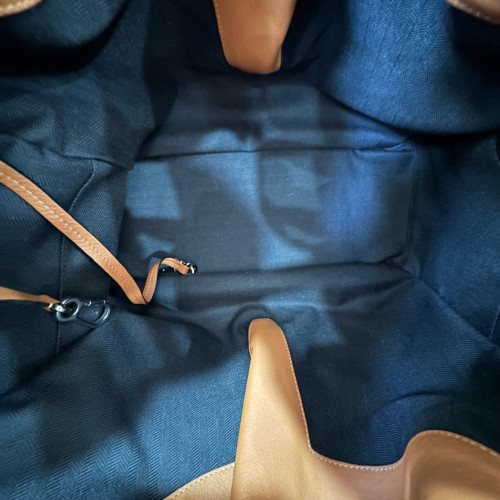 Loewe Compact Hammock Calfskin Brown