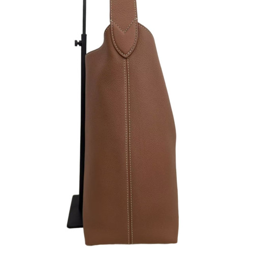Louis Vuitton Shoulder Bag Monogram Calfskin Brown
