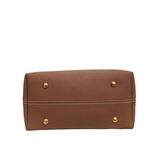 Louis Vuitton Shoulder Bag Monogram Calfskin Brown