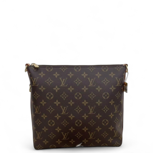 Louis Vuitton Multipass Shoulder Bag Monogram Brown
