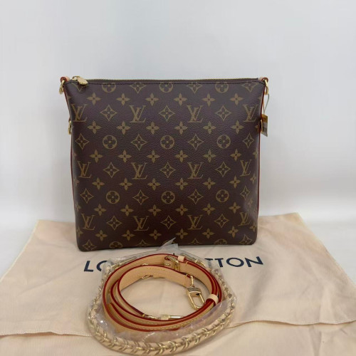 Louis Vuitton Multipass Shoulder Bag Monogram Brown