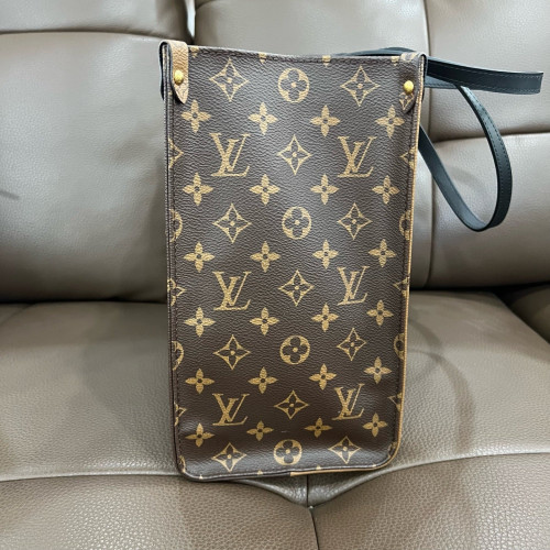 Louis Vuitton Onthego MM Monogram Reverse Monogram Giant Brown