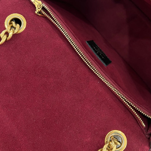 Louis Vuitton Passy Chain Shoulder Bag Monogram Brown