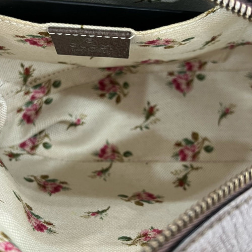 Gucci Neo Vintage Shoulder Bag GG Supreme Monogram Grey Brown Green