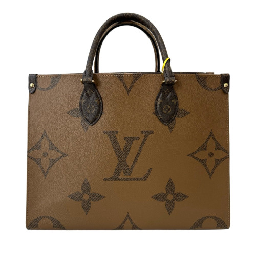 Louis Vuitton Onthego MM Reverse Monogram Giant Brown