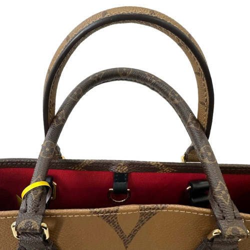 Louis Vuitton Onthego MM Reverse Monogram Giant Brown