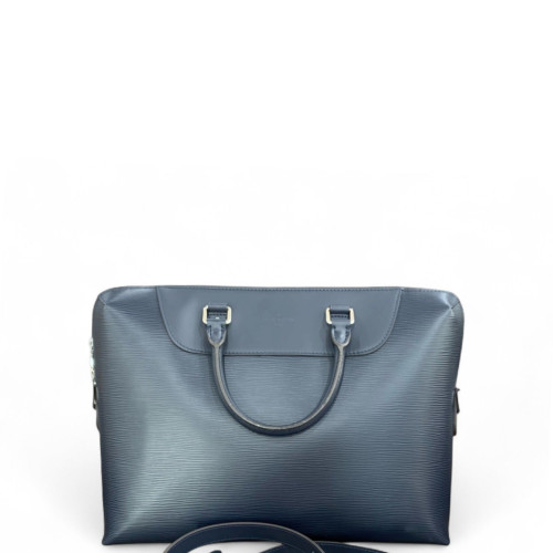 Louis Vuitton Briefcase Epi Blue
