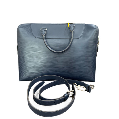 Louis Vuitton Briefcase Epi Blue