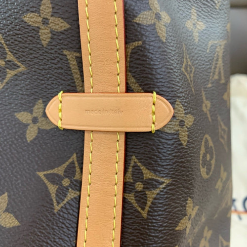 Louis Vuitton Carryall MM Monogram Brown