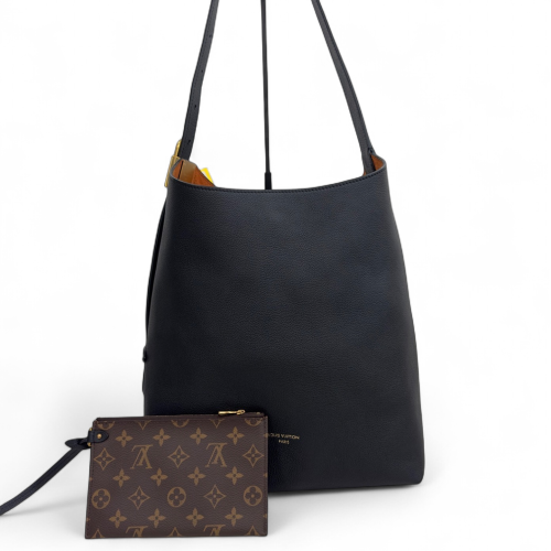 Louis Vuitton Low Key Hobo GM Calfskin Black