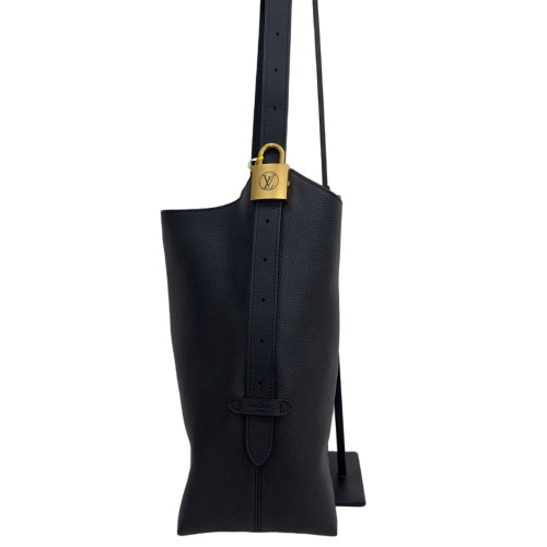 Louis Vuitton Low Key Hobo GM Calfskin Black