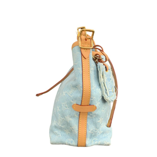 Louis Vuitton Carryall PM Denim Monogram Blue