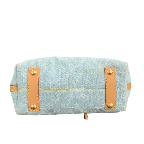 Louis Vuitton Carryall PM Denim Monogram Blue