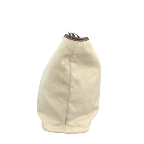 Gucci Web Tote Bag Canvas Beige Brown Green