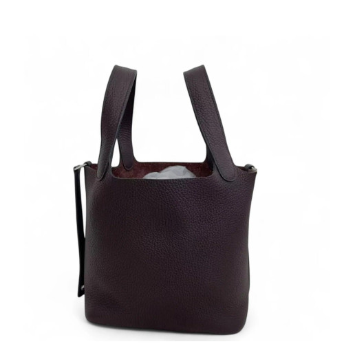 Hermes Picotin 18 Taurillon Clemence 46 Ebene