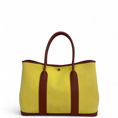Hermes Garden Party 36 Toile Negonda 9R Lime