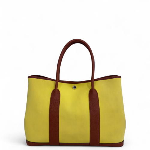 Hermes Garden Party 36 Toile Negonda 9R Lime