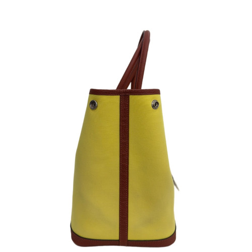 Hermes Garden Party 36 Toile Negonda 9R Lime