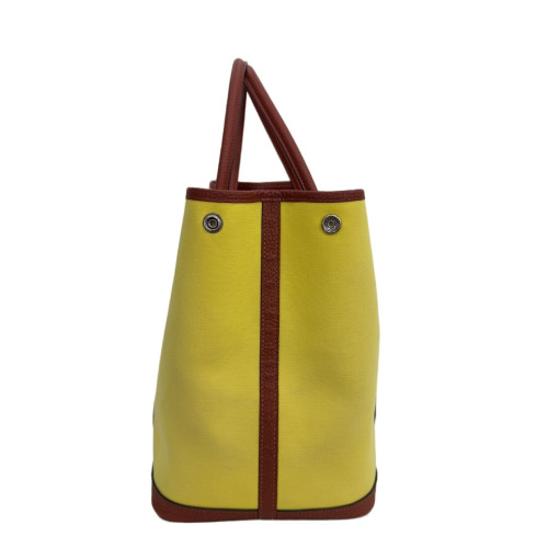 Hermes Garden Party 36 Toile Negonda 9R Lime