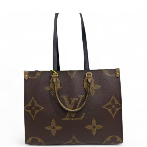 Louis Vuitton Onthego MM Reverse Monogram Giant Brown
