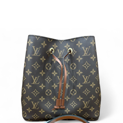 Louis Vuitton Neonoe MM Monogram Tan Brown