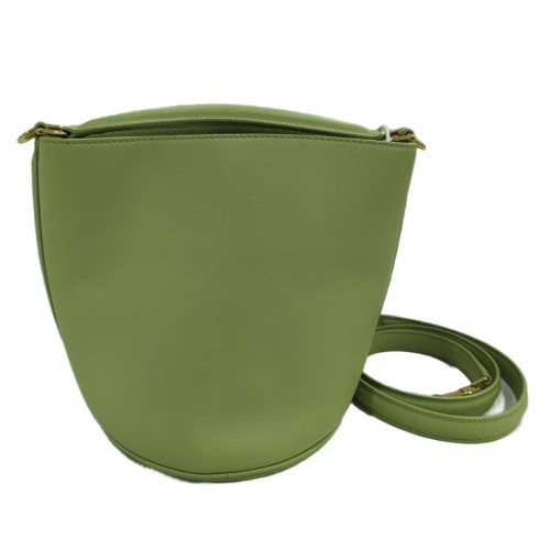 Celine Bucket 16 Bag Calfskin Green