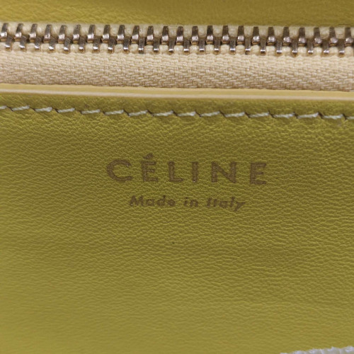 Celine Small Classic Box Pony Hair Yellow