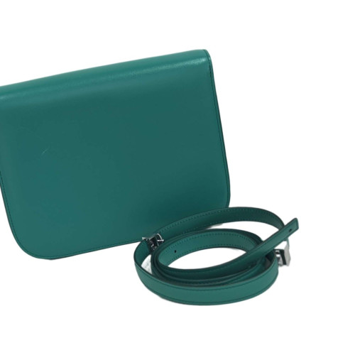Celine Medium Classic Box Smooth Calfskin Green