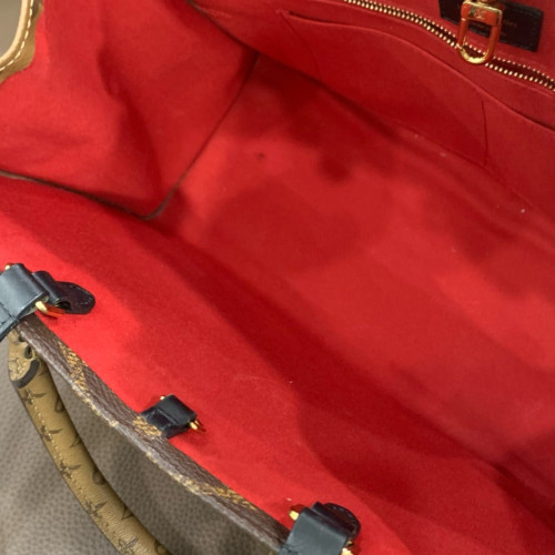 Louis Vuitton Onthego MM Reverse Monogram Giant Brown