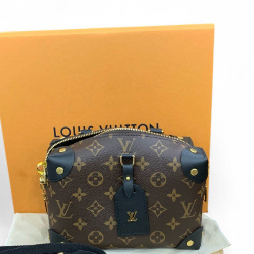 Louis Vuitton Petite Malle Souple Monogram Brown