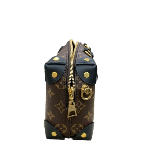 Louis Vuitton Petite Malle Souple Monogram Brown