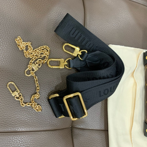 Louis Vuitton Petite Malle Souple Monogram Brown