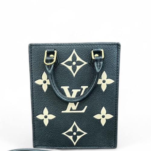 Louis Vuitton Petite Sac Plat Monogram Empreinte Giant Black