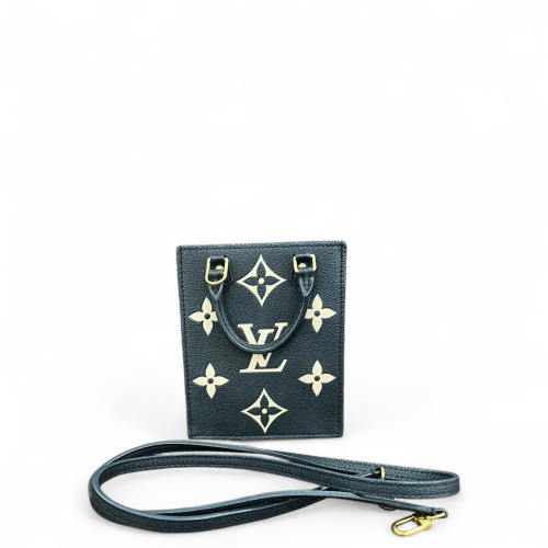 Louis Vuitton Petite Sac Plat Monogram Empreinte Giant Black