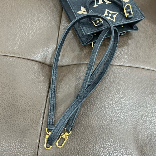 Louis Vuitton Petite Sac Plat Monogram Empreinte Giant Black