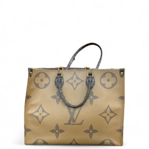 Louis Vuitton Onthego GM Reverse Monogram Giant Brown Louis Vuitton Onthego GM Reverse Monogram Giant Brown