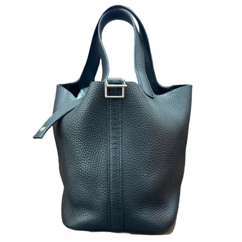Hermes Picotin 18 Taurillon Clemence 89 Noir