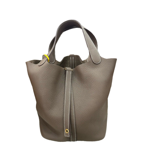 Hermes Picotin 22 Taurillon Clemence 18 Etoupe