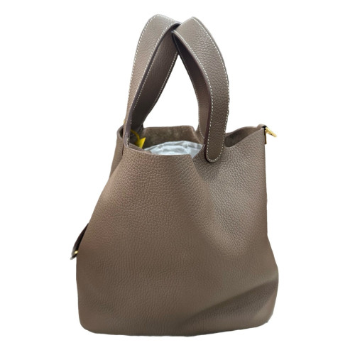 Hermes Picotin 22 Taurillon Clemence 18 Etoupe