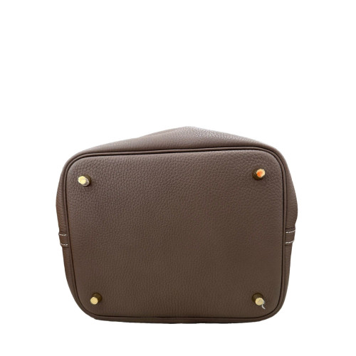 Hermes Picotin 22 Taurillon Clemence 18 Etoupe
